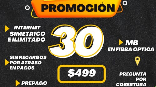 Internet de 30 Mbpps
